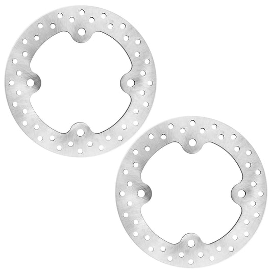 2 Front Brake Disc Rotor For Polaris RZR S 800 EFI 2009 2010 2011 2012 2013 2014