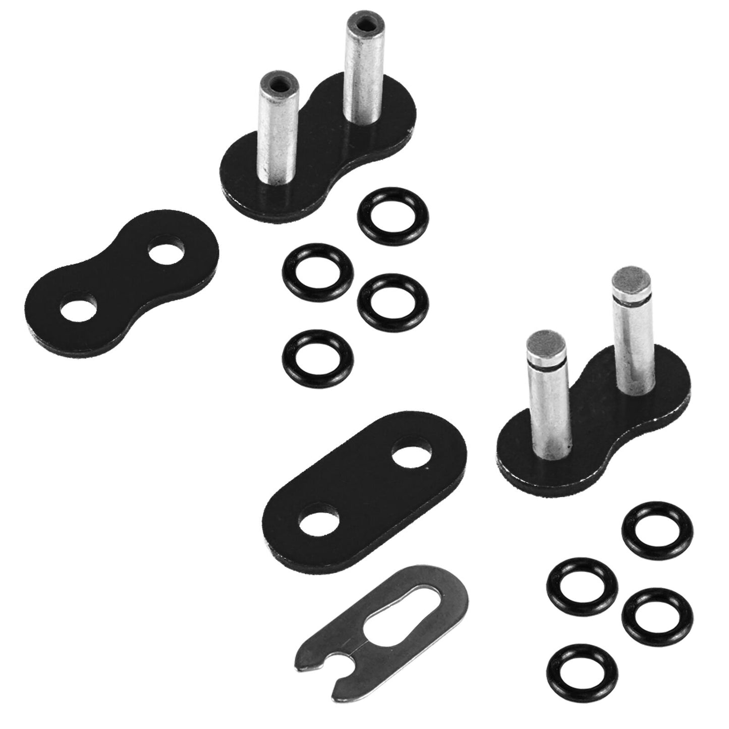 530 X 120 Links Motorcycle Atv Black O-Ring Drive Chain 530-Pitch 120-Links