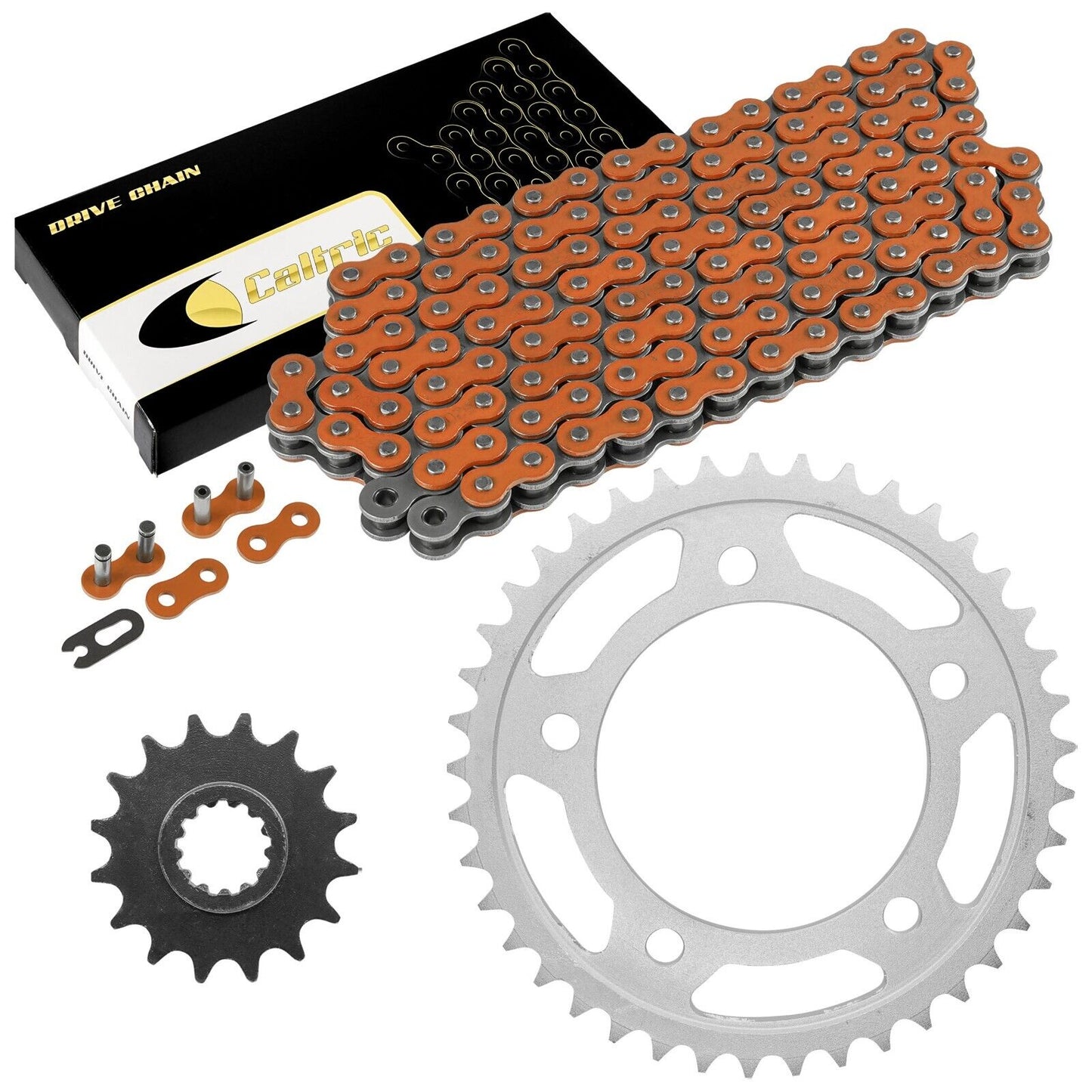 Drive Chain & Sprockets Kit Fits HONDA VTR1000F Superhawk 1998 1999 2000-2005