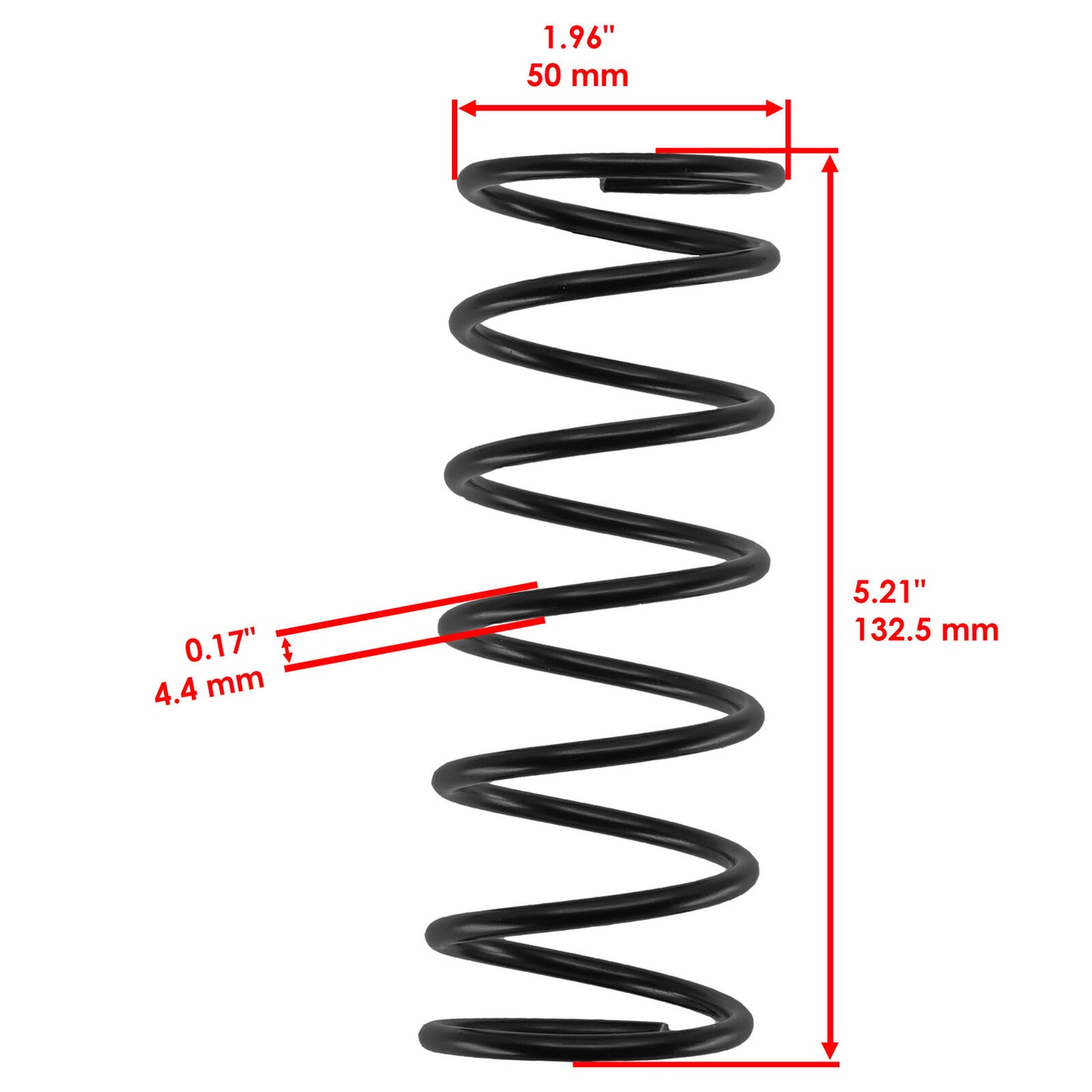 Caltric Primary Clutch Spring For Polaris Ranger 1000 XP 2017 7044655