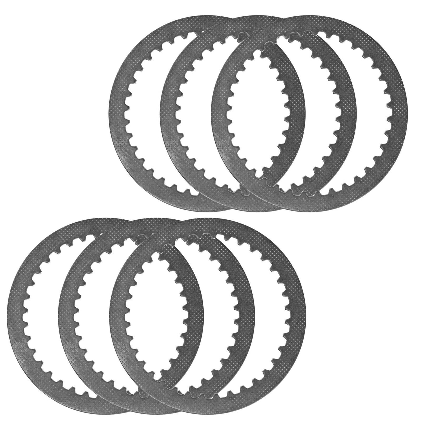 6x Clutch Plates for Suzuki GS550E GS550L GS550ES 1983-85 1986 / GS650E 1981-82