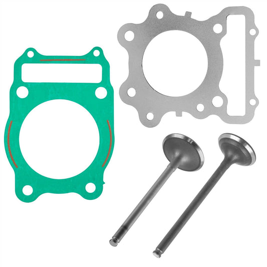 Valves & Head/Base Gaskets Kit for Honda BIG RED ATC250ES 1985-1987