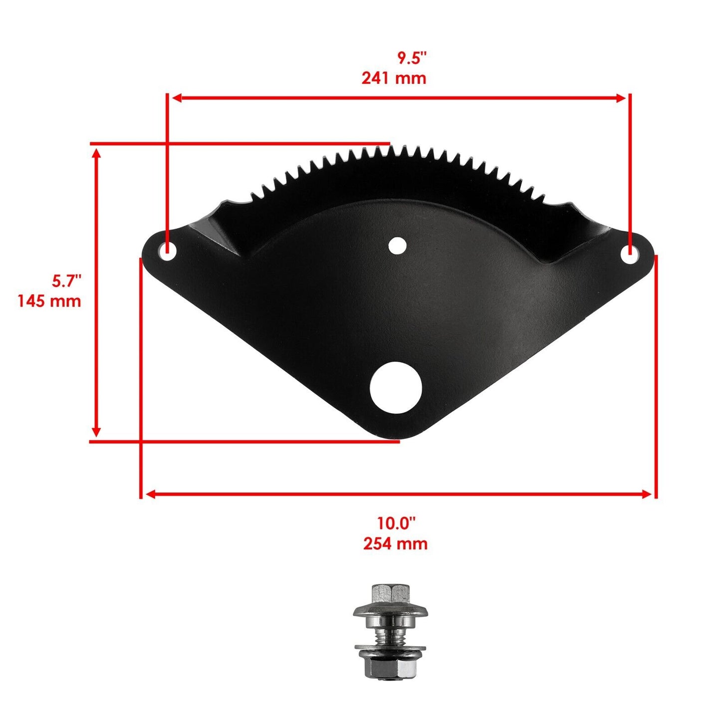 Steering Gear Pinion with Sector Plate for Husqvarna LTH18538 TS354X YT42DXL