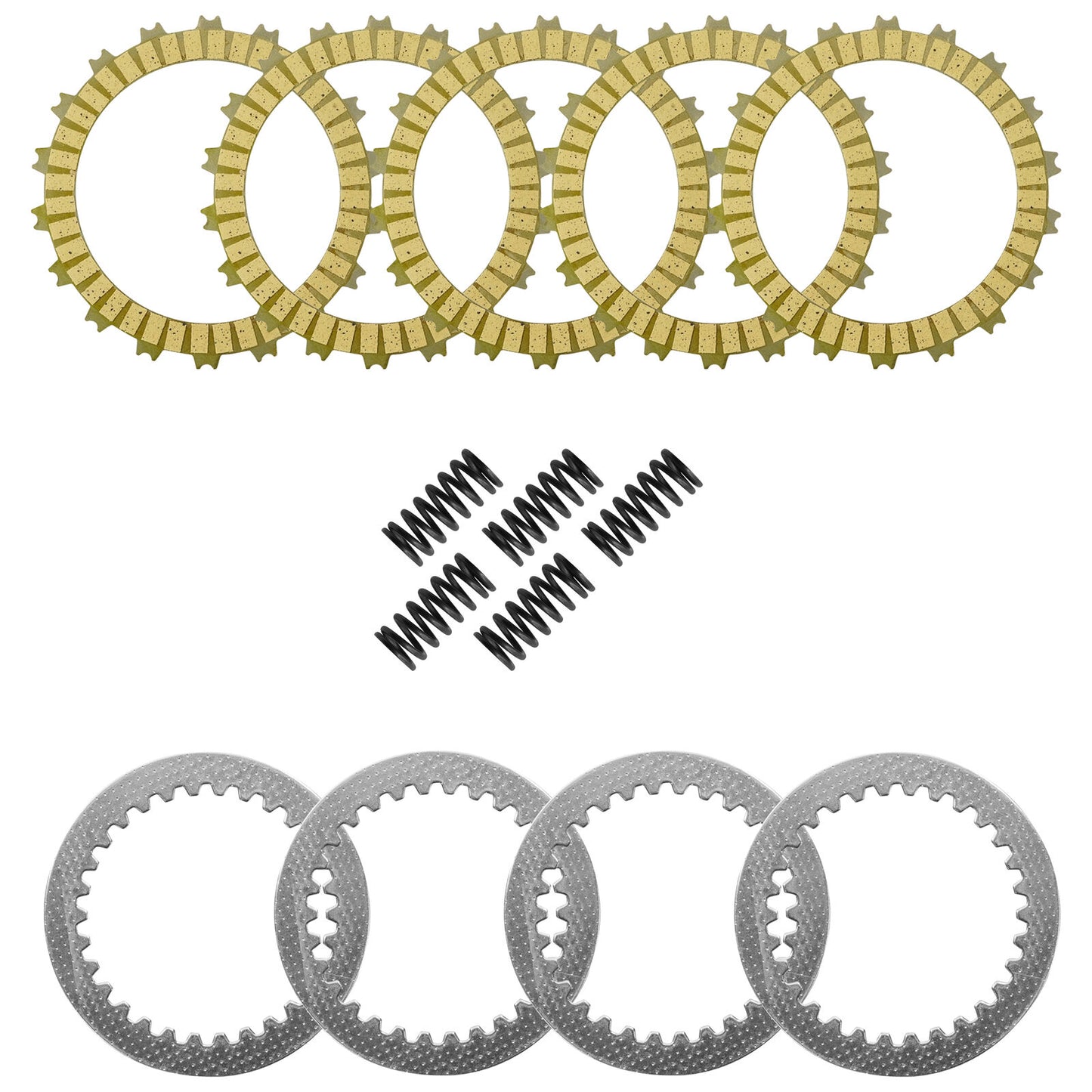 Clutch Friction w/ Steel Plates Springs Kit for Honda CBR250R CBR250RA 2011-2013