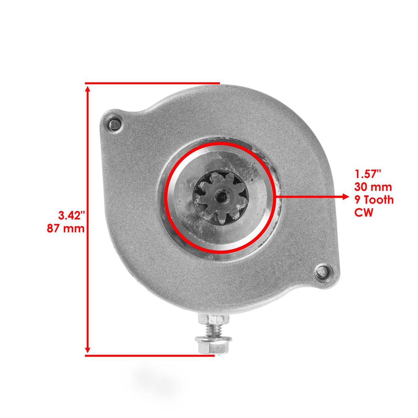 Caltric Starter For Arctic Cat Pantera 3000 2016-2019 CW