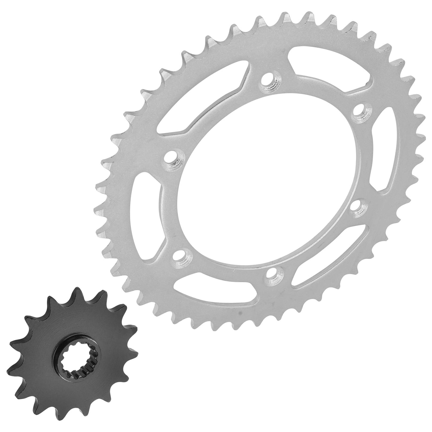 Front & Rear Sprockets Kit for Suzuki DR350 97-1999 / DR-Z400S 2000-09 2011-2019