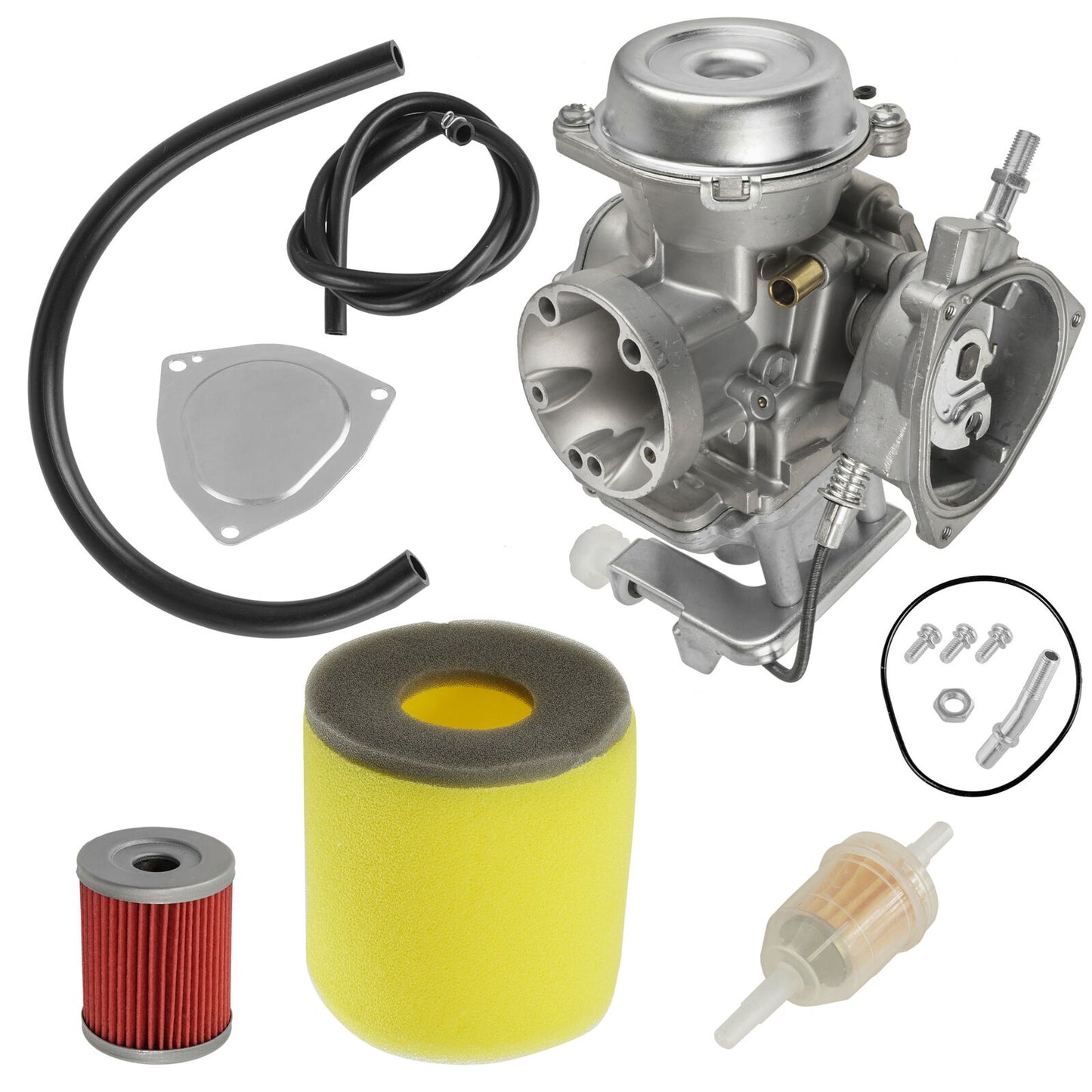 13780-05G00 Air & Oil Filter W/Carburetor For Suzuki Ozark LTF250 2002-2006