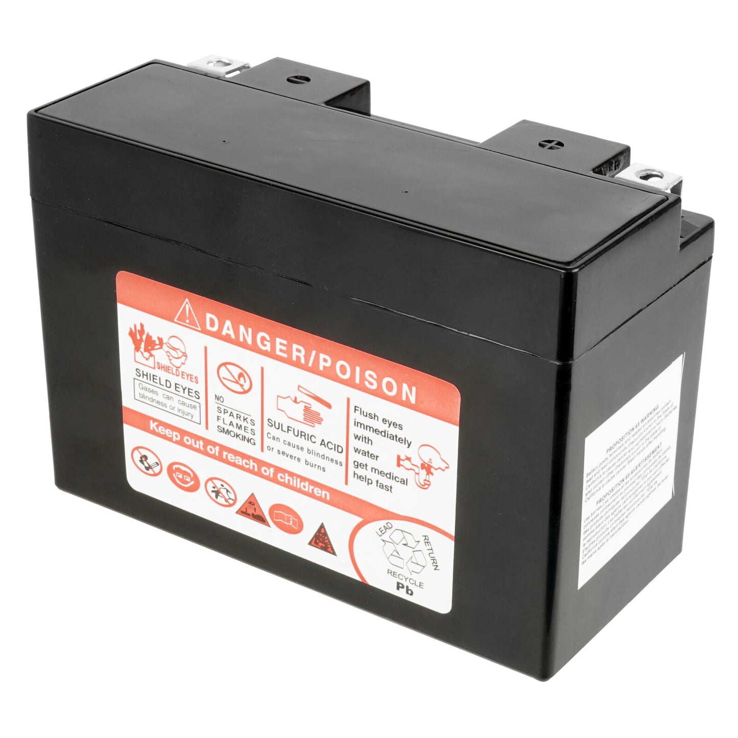 AGM Battery for Yamaha Raptor 700R YFM700R 2009 2011-2020 / 12V 8Ah CCA 140