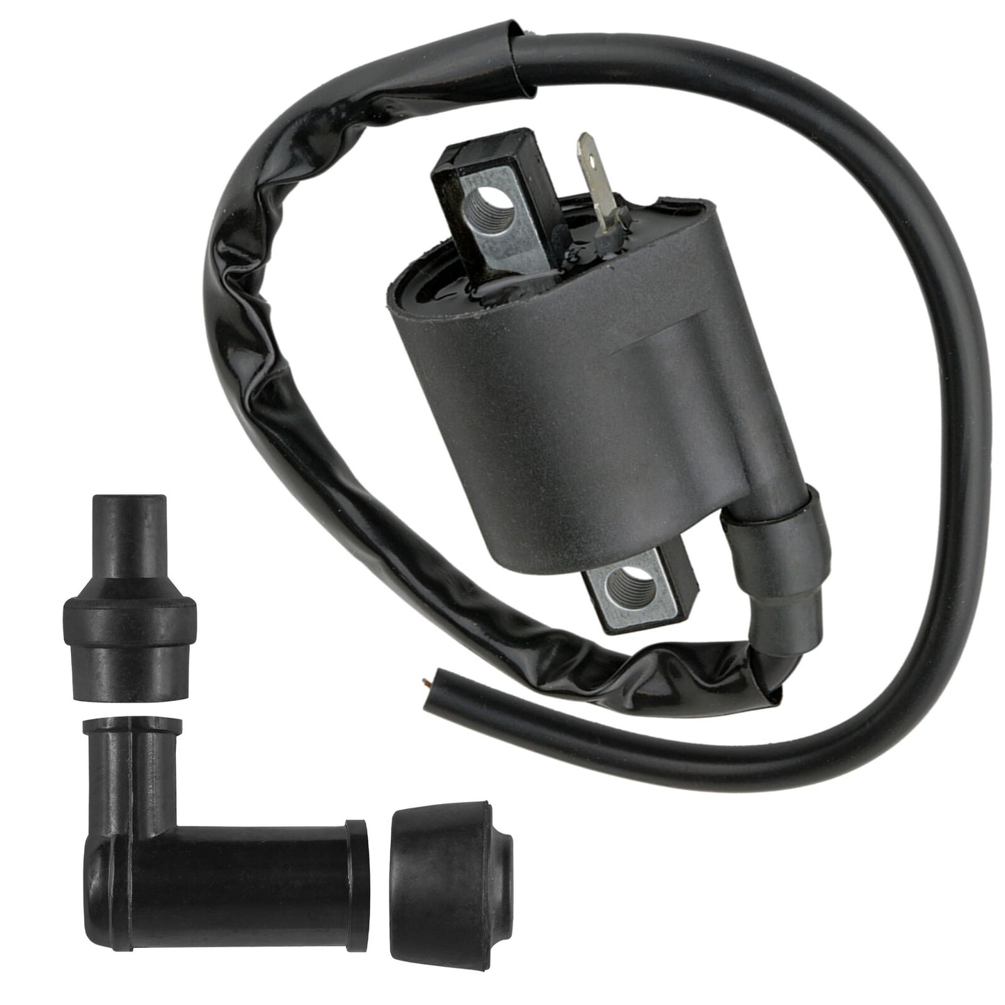 Ignition Coil with Spark Plug Cap for Yamaha Badger YFM80 1992 1993 1994 - 2001