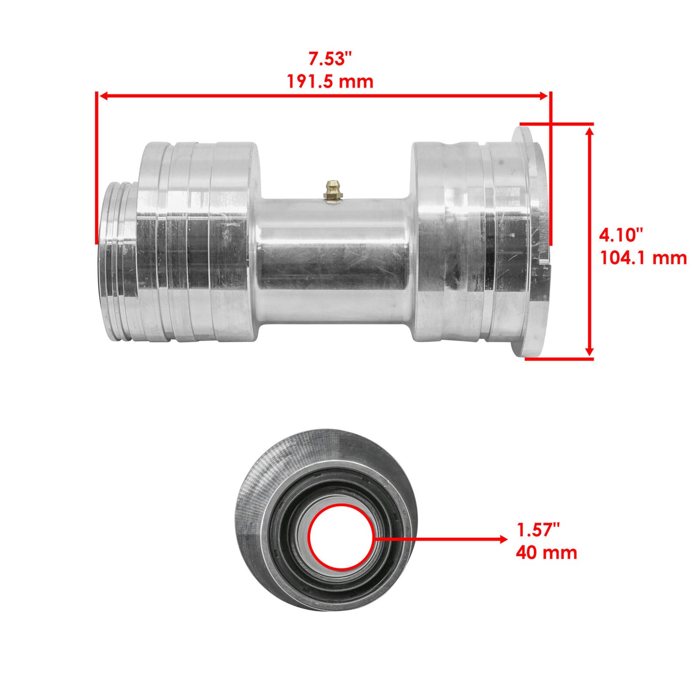 Rear Axle Bearing Carrier Hub for Yamaha YFZ450R YFZ 450R 2009-2017