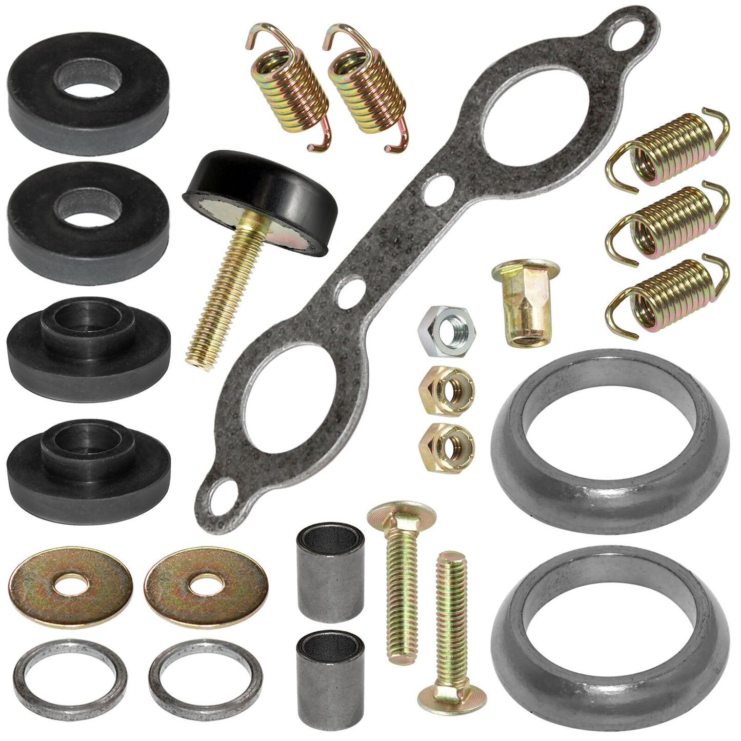 Exhaust Muffler Silencer Kit for Polaris Sportsman 700 EFI 2002-2006 / MV7 2005