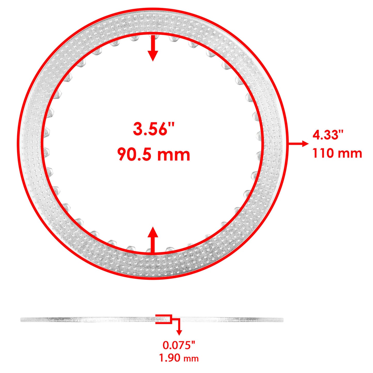 Clutch Friction Plates / Springs / Gasket Kit for Honda CRF150R CRF150RB 2007-23