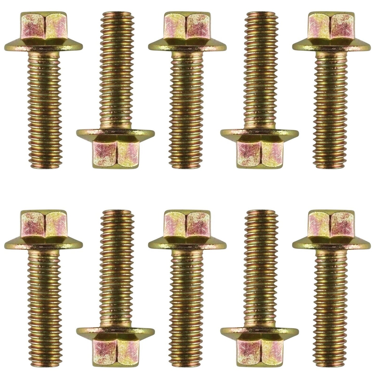 10x Flanged Head Clutch Bolt M6x20 for Polaris Ranger 570 4x4 2018 2020-2022