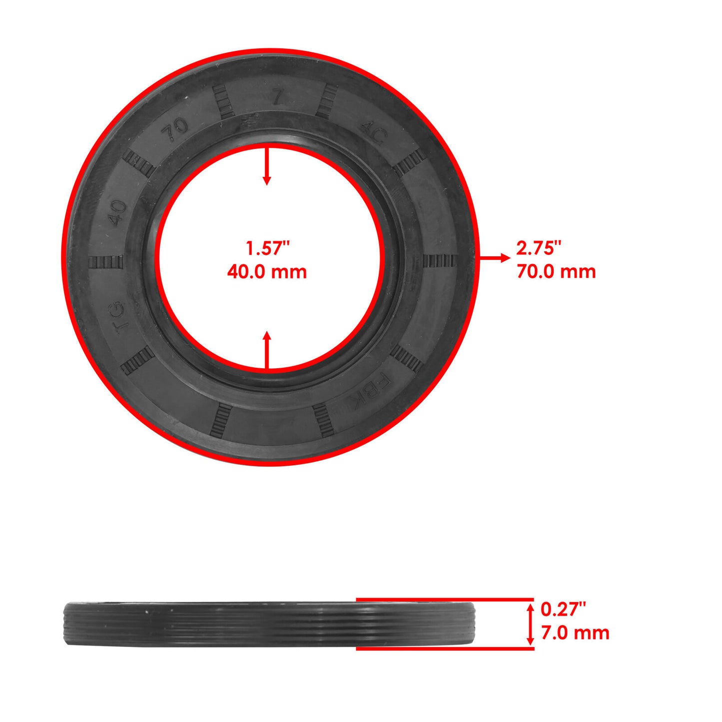 Rear Differential Seals & O Ring Kit For Polaris Sportsman XP 1000 2017-2023