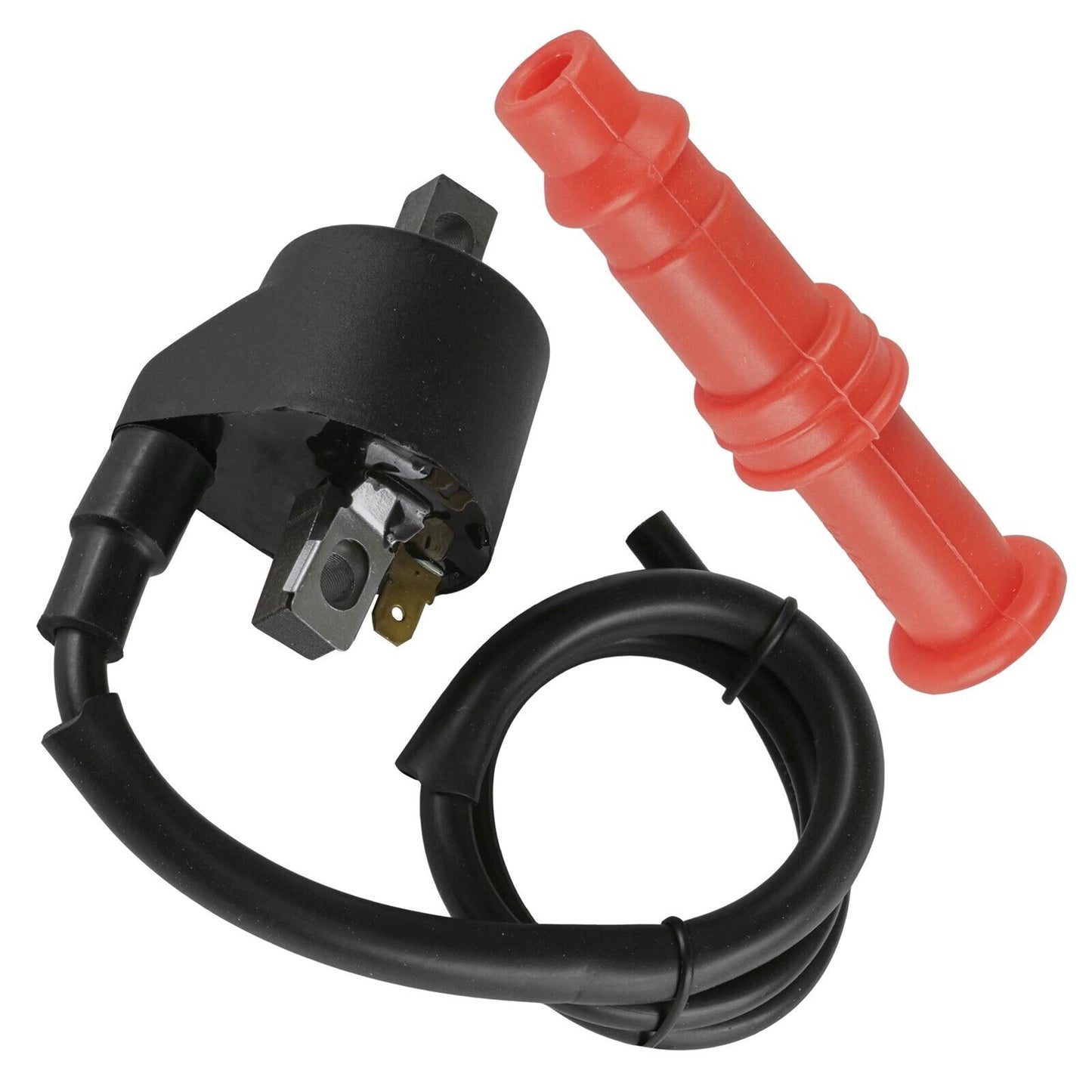 Ignition Coil with Spark Plug Boot Cap for Polaris Sportsman 335 1999-2000