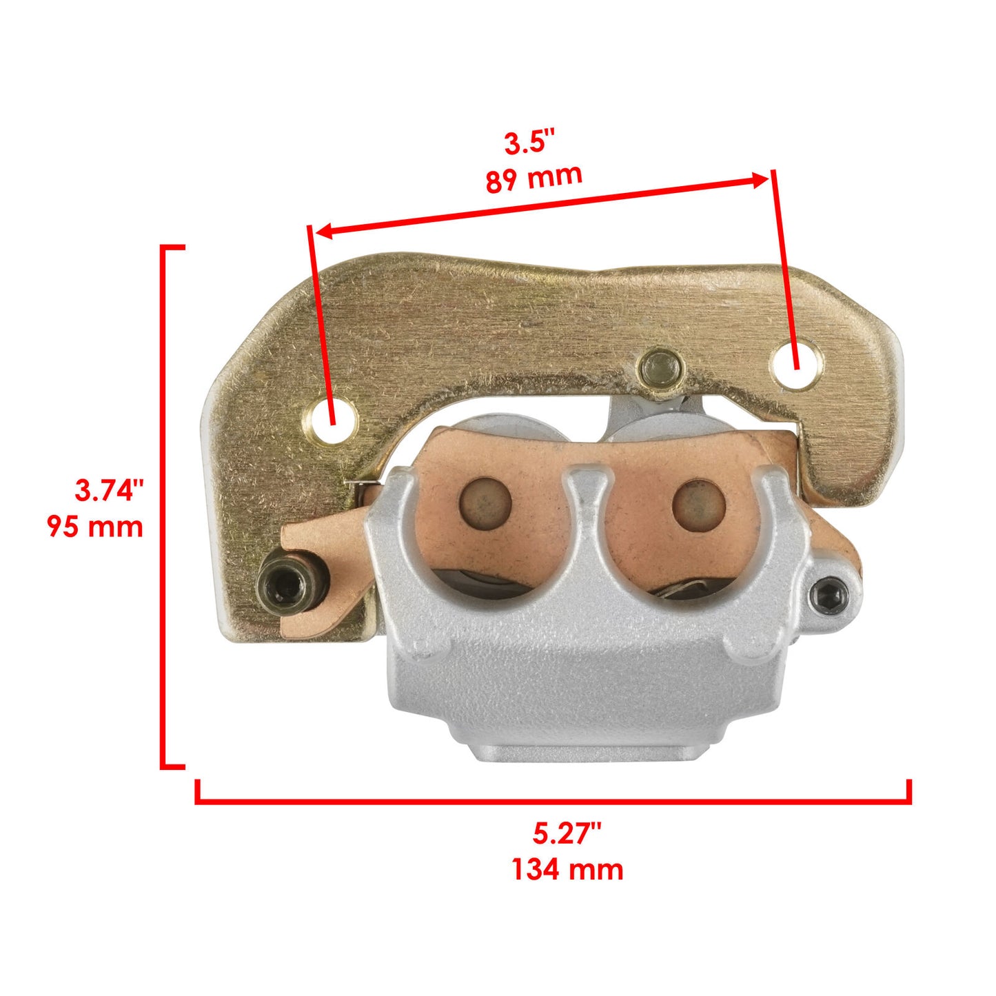 Front Right and Left Brake Calipers for Can-Am CanAm Renegade 850 4x4 2018 2022