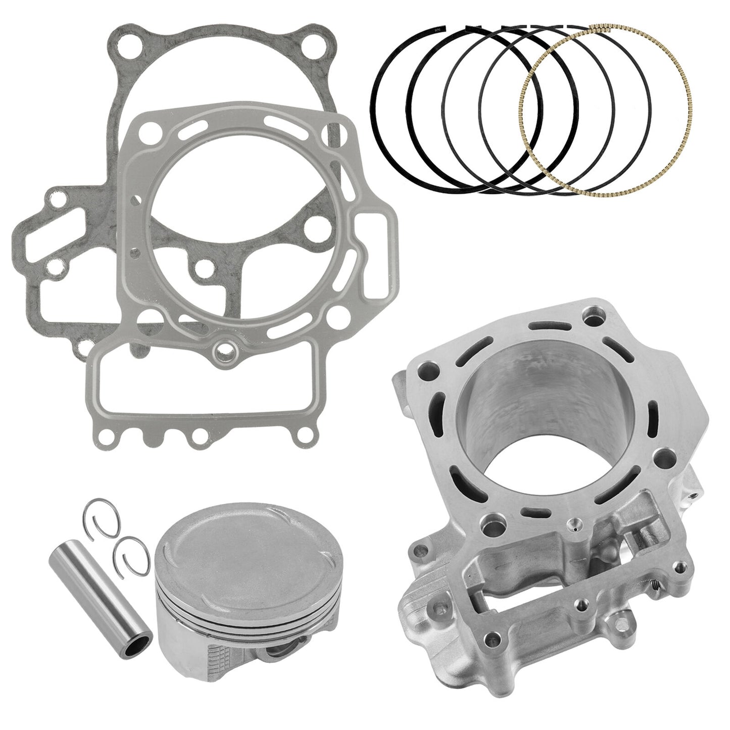 11005-0629 13001-0740 13008-0042 Rear Cylinder Gasket Piston Kit For Kawasaki