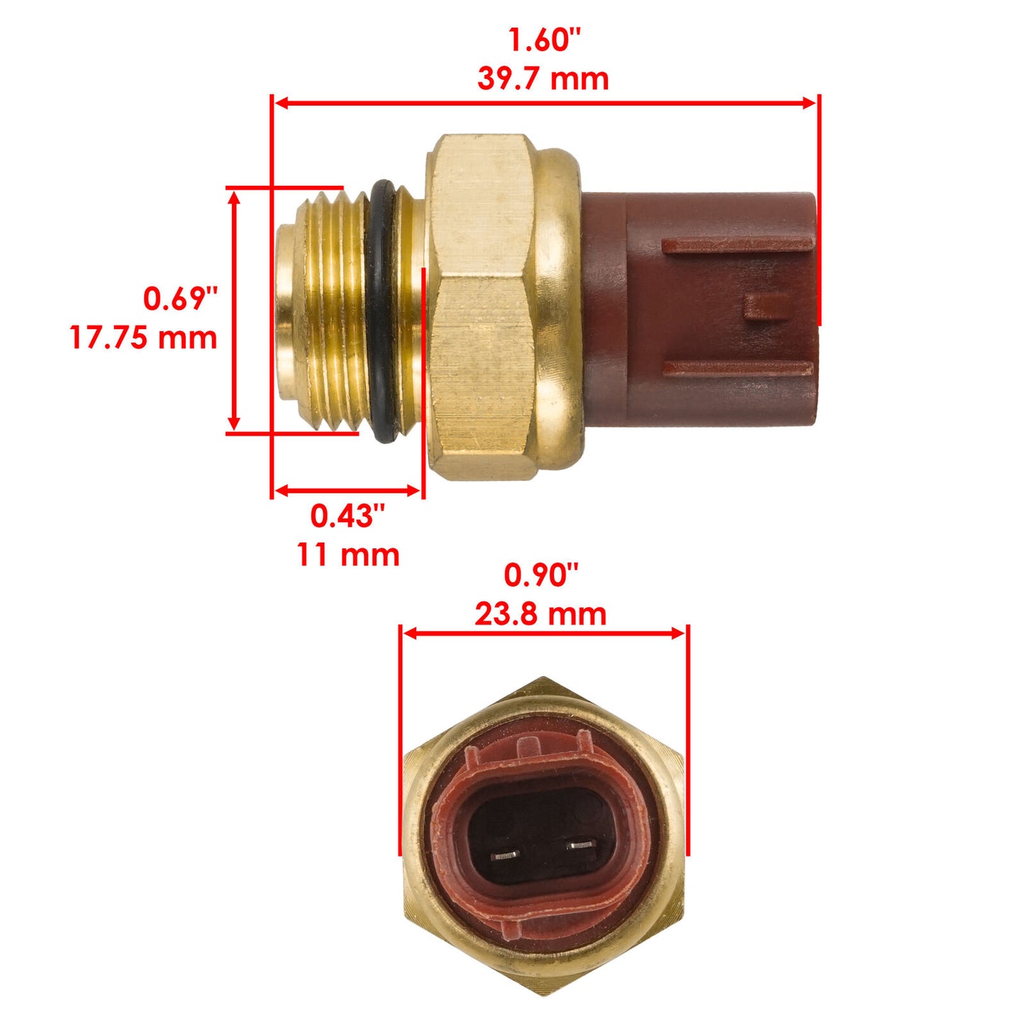 Heat Sensor Switch for Yamaha Grizzly 660 YFM660 2002 2003 2004 2005 2006 07 08