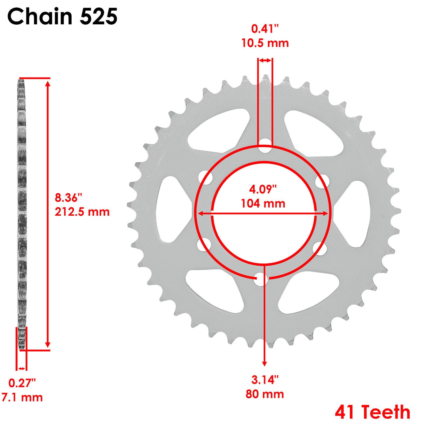 Drive Chain & Sprockets for Kawasaki ZX1000 Ninja ZX10R 2008 2009 2010