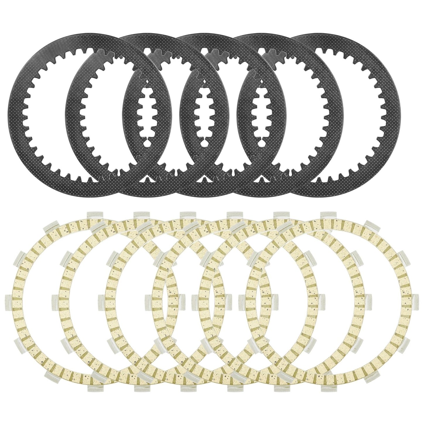 Clutch Friction and Steel Plates Kit for Suzuki LT-F400 Eiger 400 2002-2008