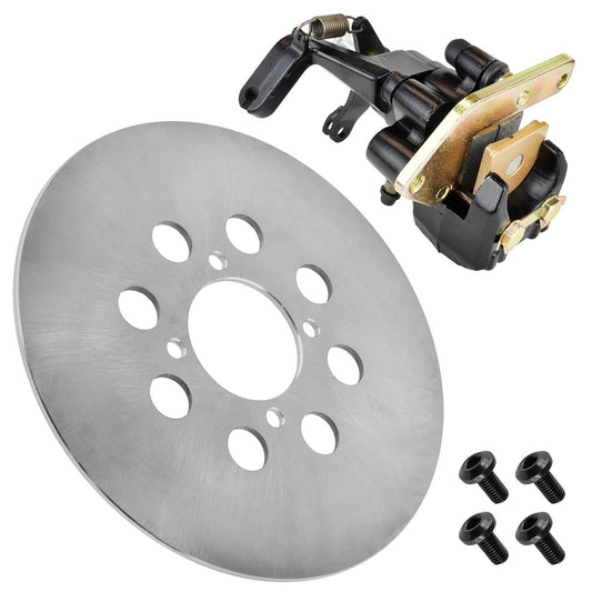 Rear Right Brake Disc with Bolts & Caliper for Yamaha Big Bear 350 4x4 1999