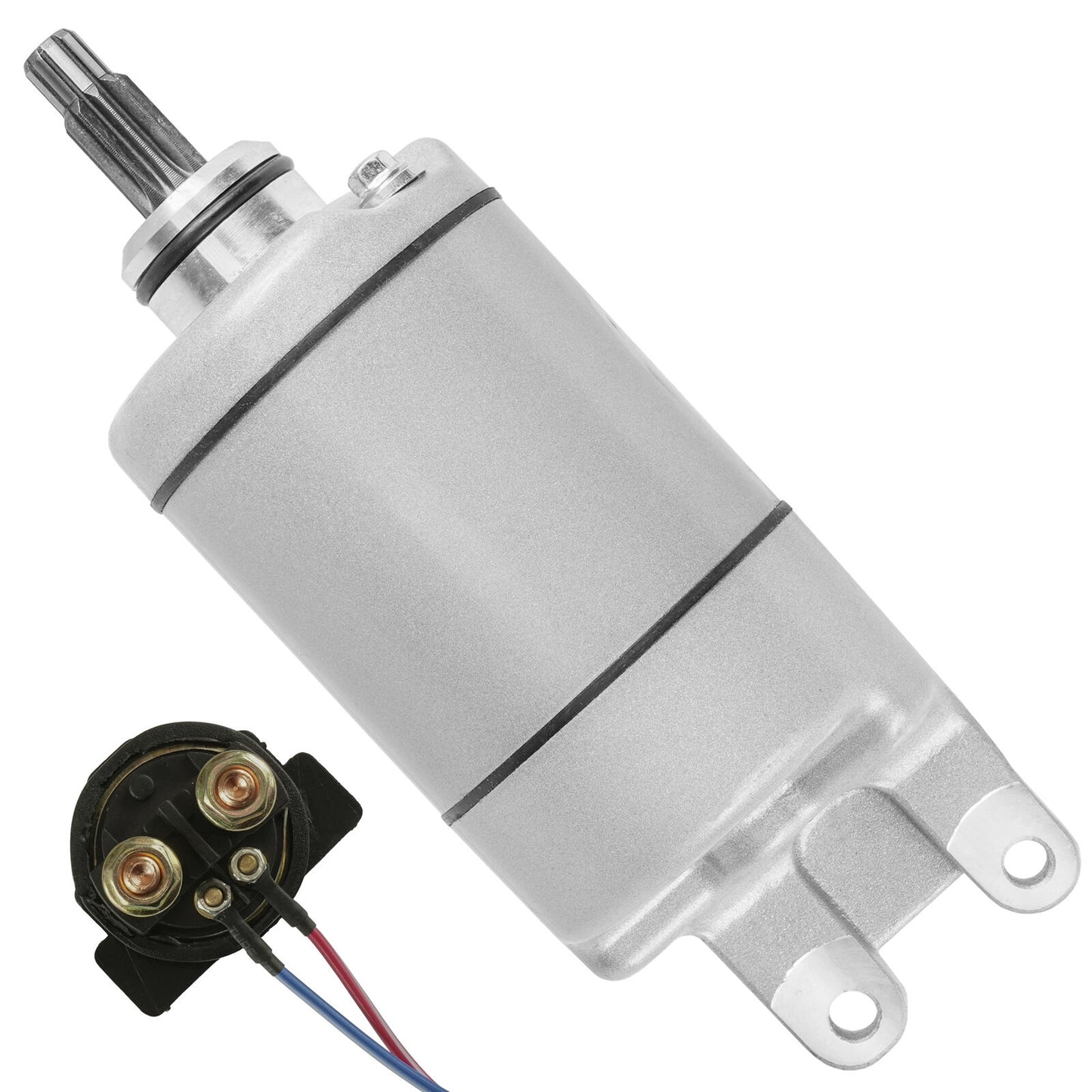 Starter W/ Relay Solenoid For Honda Fourtrax 300 TRX300 TRX300FW 2X4 4X4 1988-00