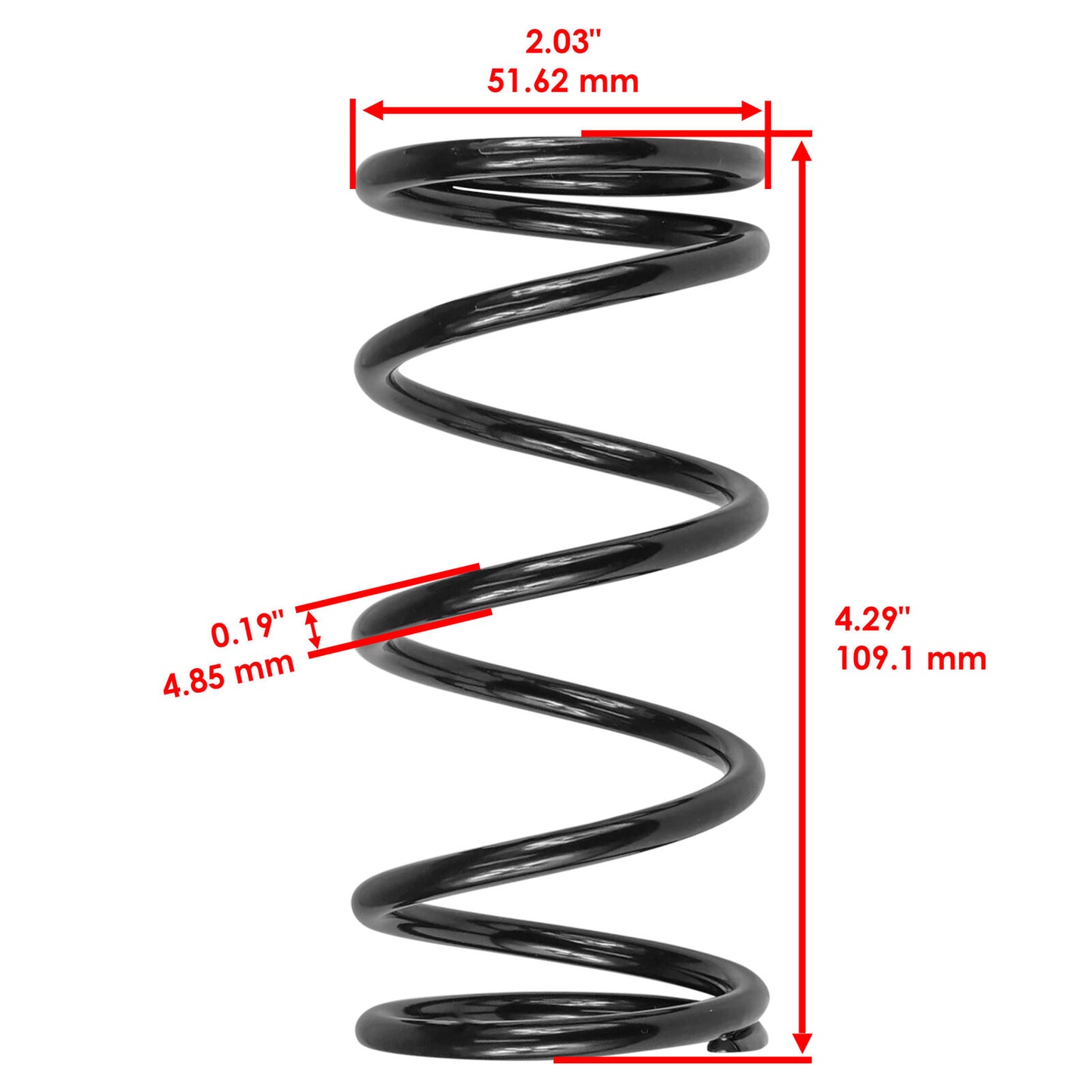 Caltric Secondary Driven Clutch Spring For Polaris Scrambler 850 2015-2016