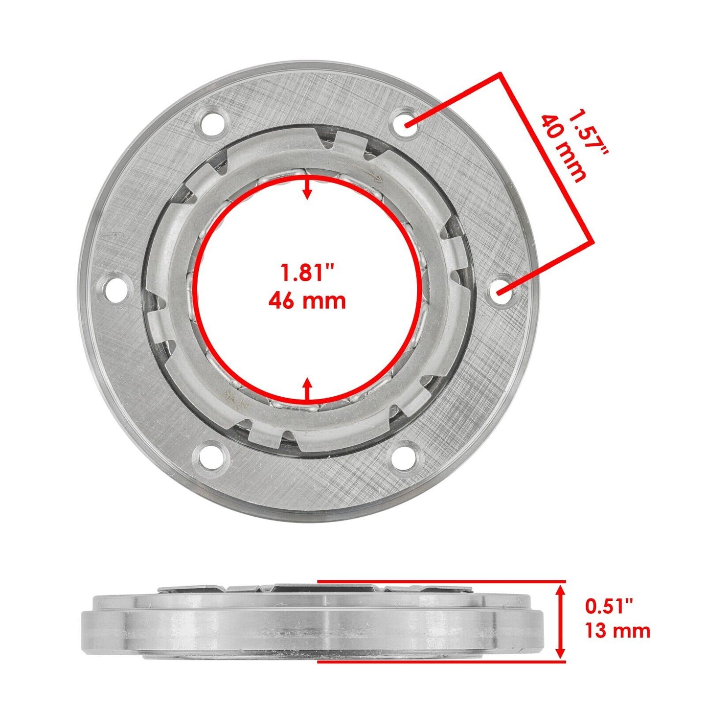 Starter Clutch Gear w/ Bearing & Gasket for Suzuki Quadracer LT-R450 2006-2009