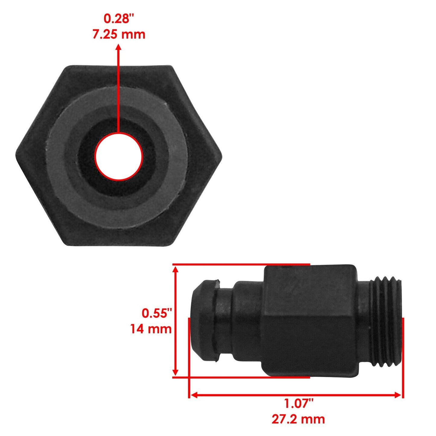 Caltric 13418-07G10 1341807G10 Carburetor Choke Cable Guide For Suzuki