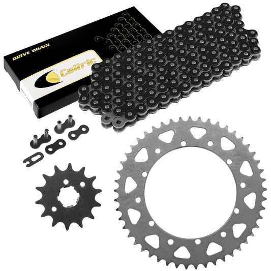 Black Drive Chain And Sprocket Kit for Yamaha YZ400F 1998 1999