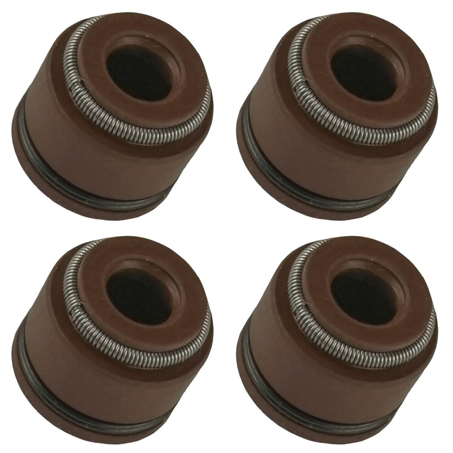 4x Valve Stem Seal for Suzuki Eiger 400 2002-2007