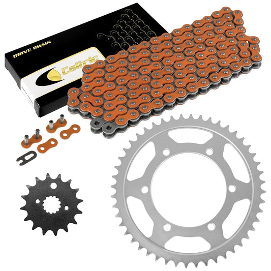 Drive Chain & Sprocket Kit Fits KAWASAKI ZX600E Ninja ZX-6 1993 1994 1995-2002