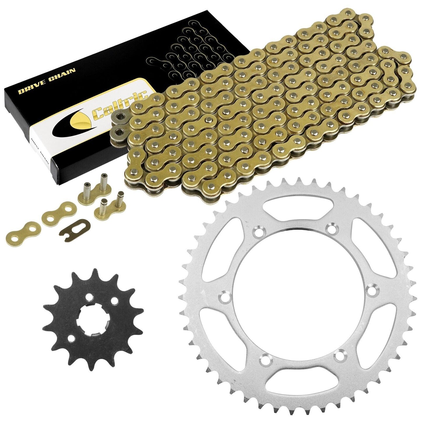 Drive Chain & Sprocket Kit for Kawasaki KX250 1987-1989 / KX500 1987-2004