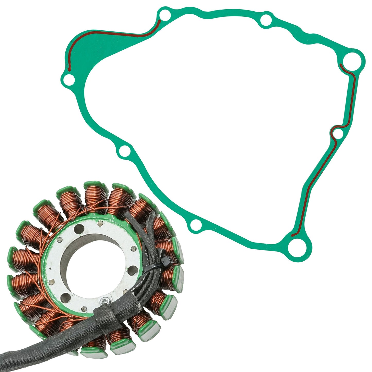 Stator & Gasket for Yamaha Bear Tracker 250 YFM250X 2001 2002 2003 2004 Atv New