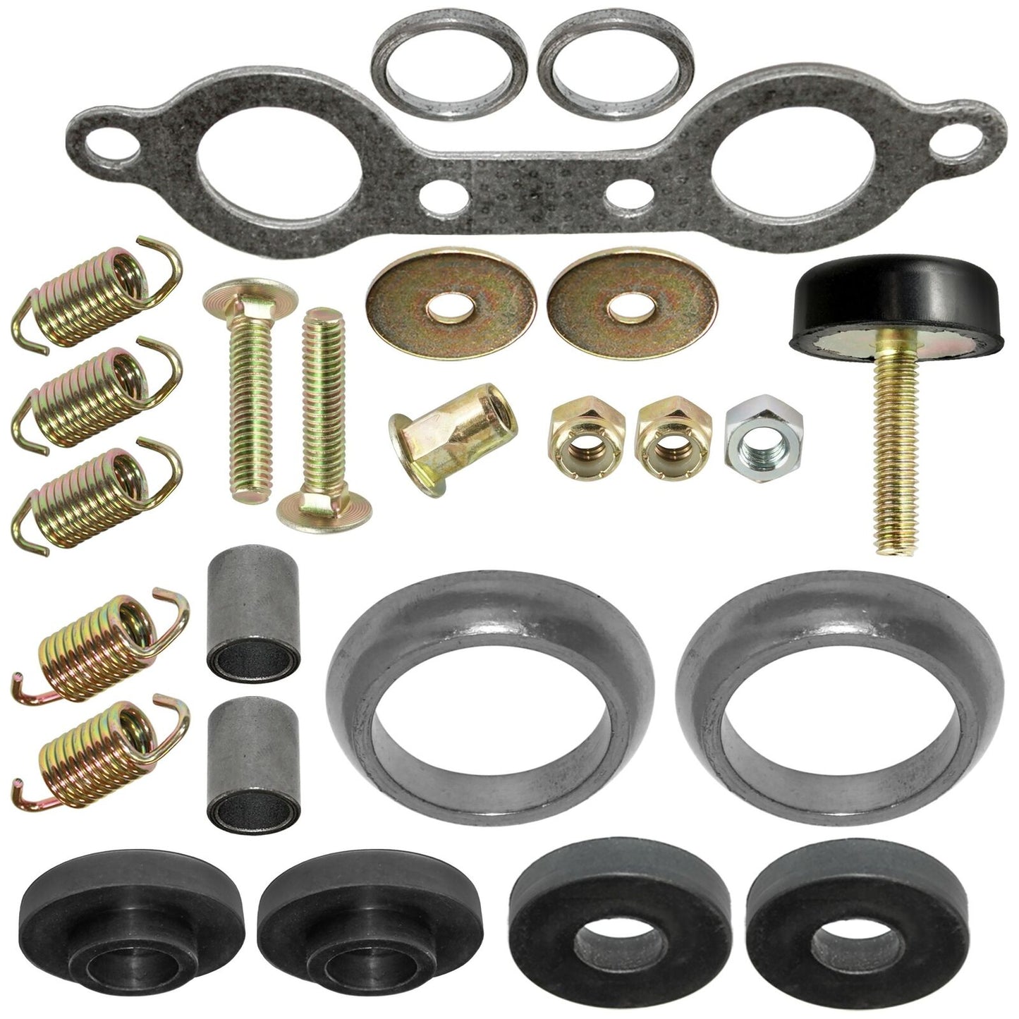 Exhaust Muffler Silencer Kit for Polaris Sportsman 700 EFI 2002-2006 / MV7 2005