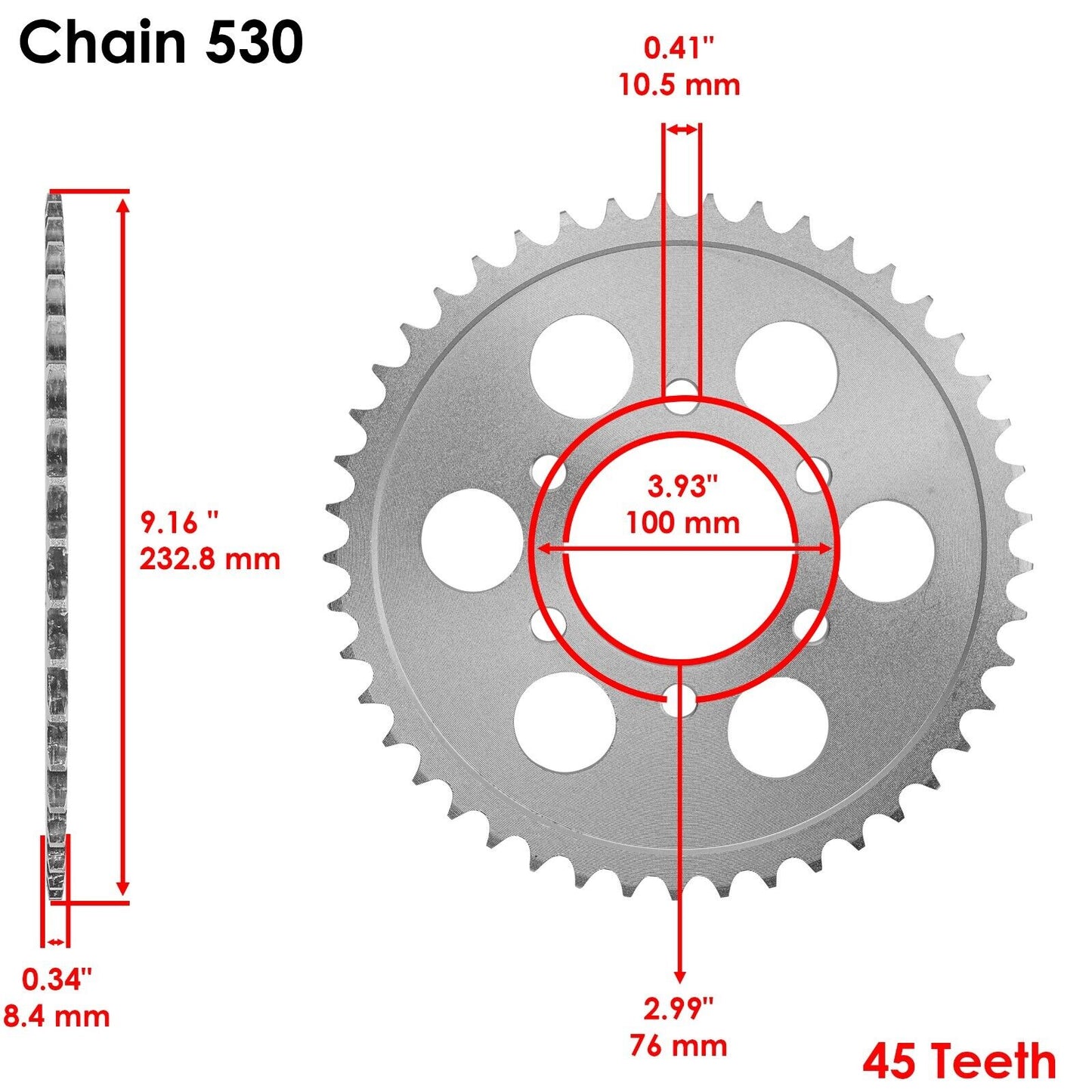 Drive Chain & Sprockets for Suzuki GSF1200 GSF1200S Bandit 1200 1995-2005