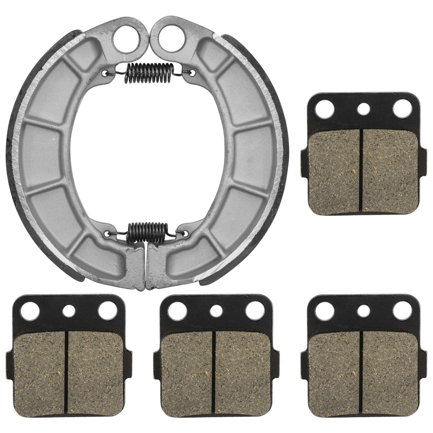 Front Brake Pads & Rear Shoes for Honda TRX420FA TRX420FE TRX420FM TRX420FPE