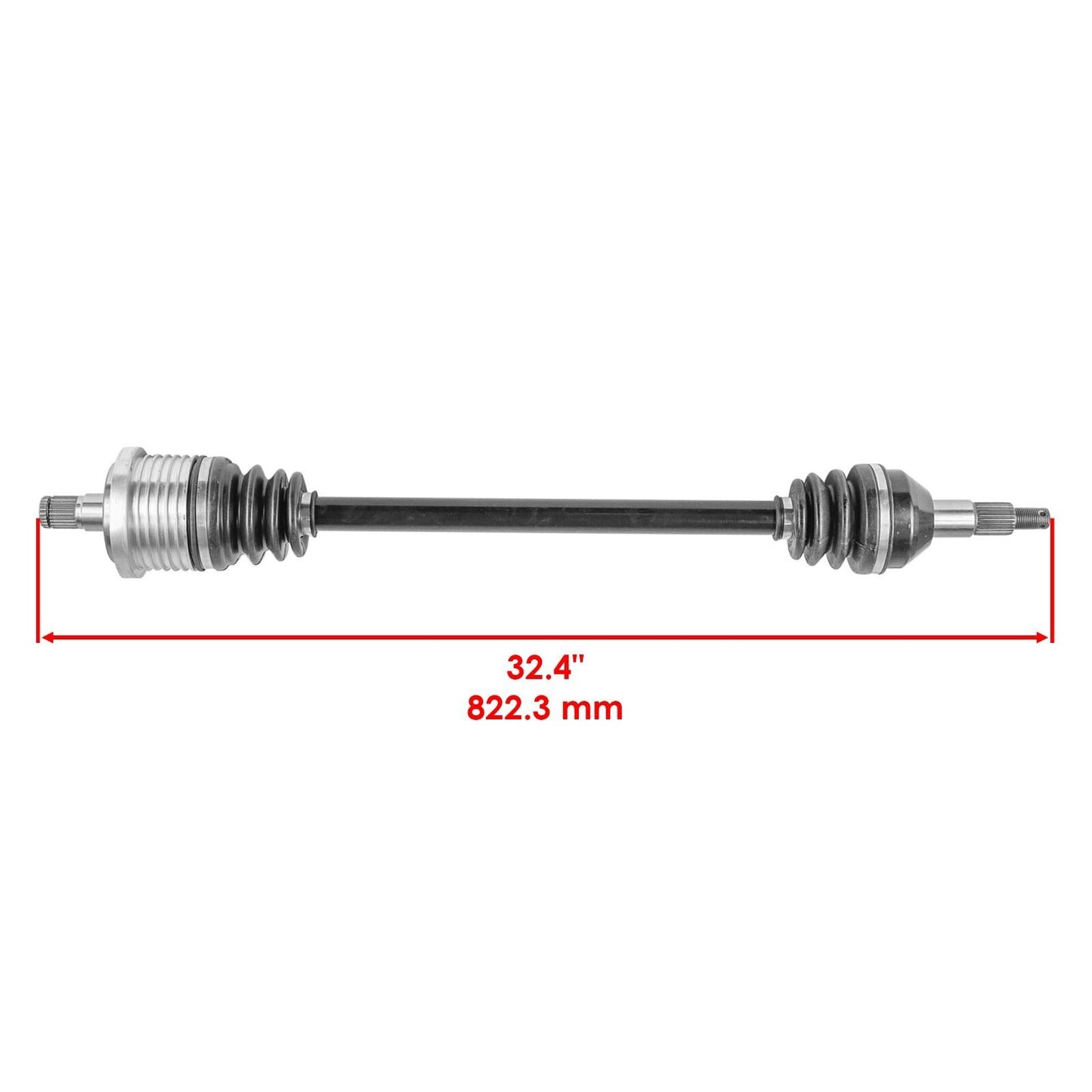 Rear Right And Left CV Joint Axles for Can-Am Maverick Max 1000R 4X4 2014 2015