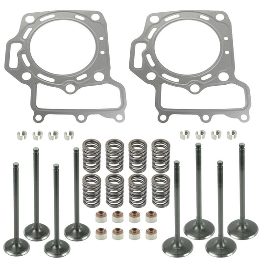 Cylinder Intake Exhaust Valve Gasket Kit for Kawasaki KFX700 KSV700 2004-2009