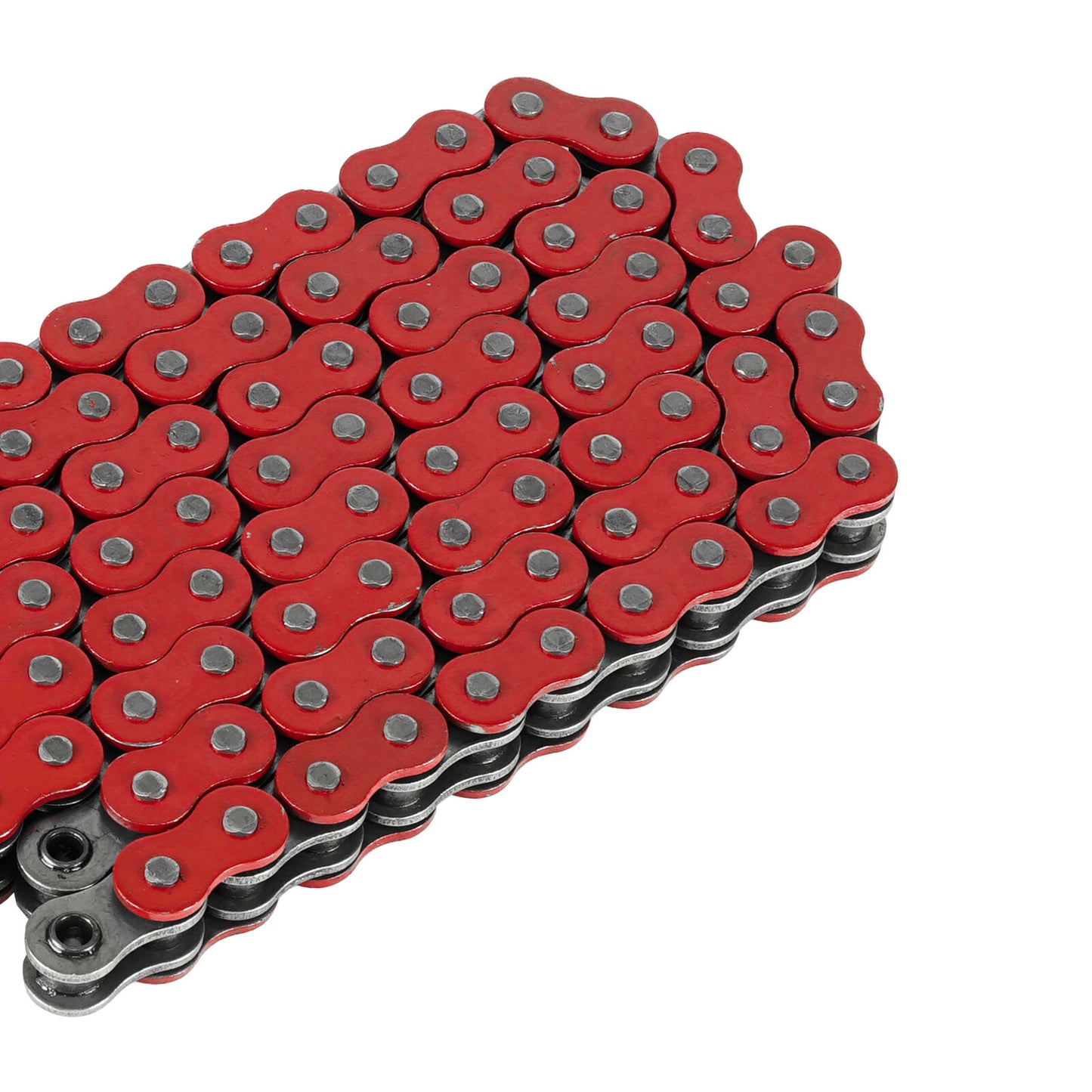 520 X 120 Links Motorcycle Atv Red O-Ring Drive Chain 520-Pitch 120-Links