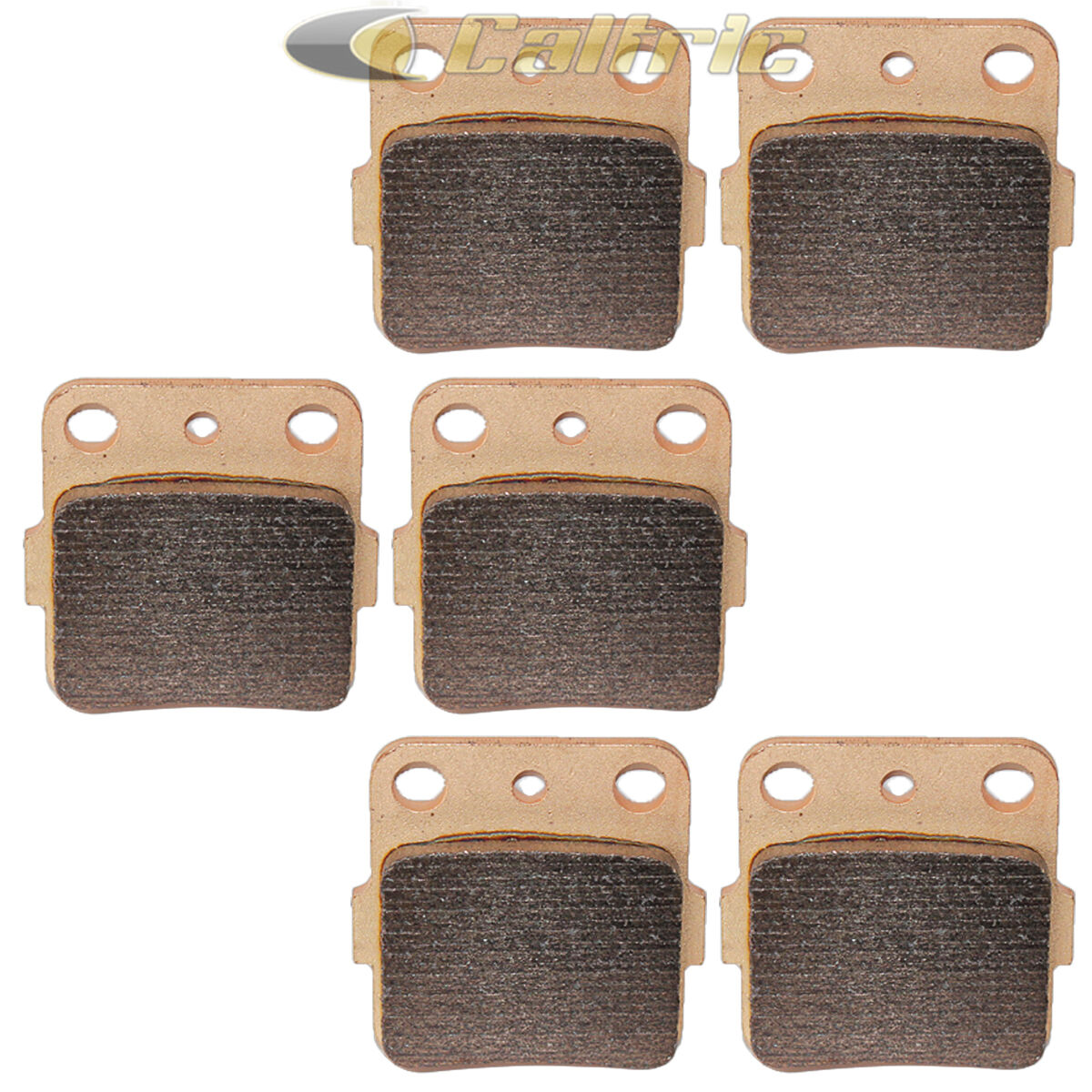 Caltric Brake Pads for Honda 400 TRX400EX Fourtrax Front Rear Brakes 1999-2000