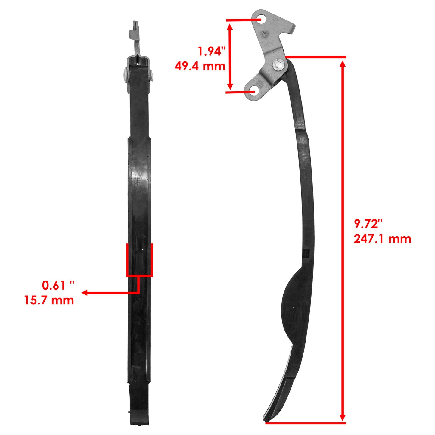 Camshaft Chain Guides For Yamaha Kodiak 450 YFM450FA 4x4 2003-2006 2018-2024