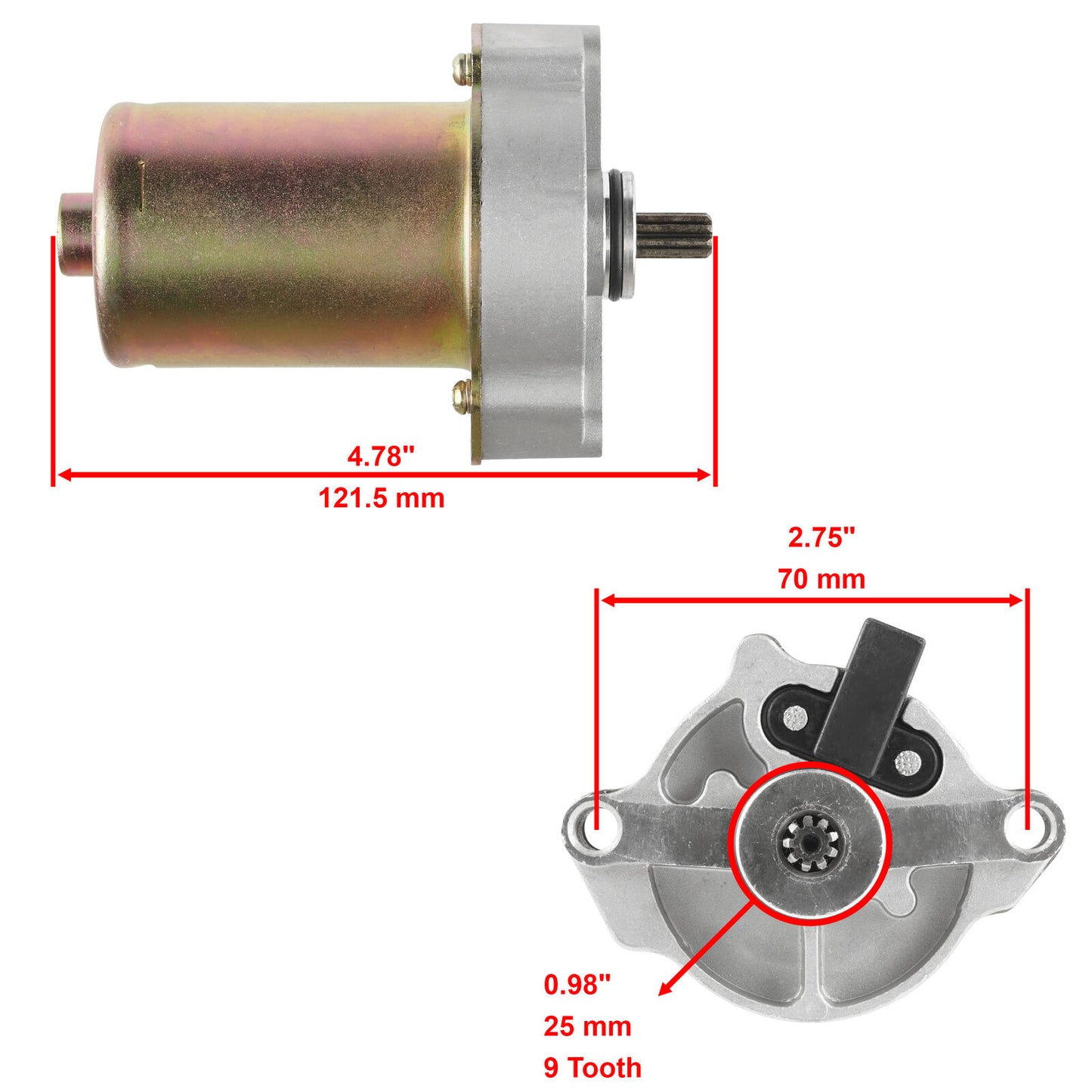 Stator Ignition Coil Starter for Polaris Sportsman 90 / Outlaw 90 2007 - 2016