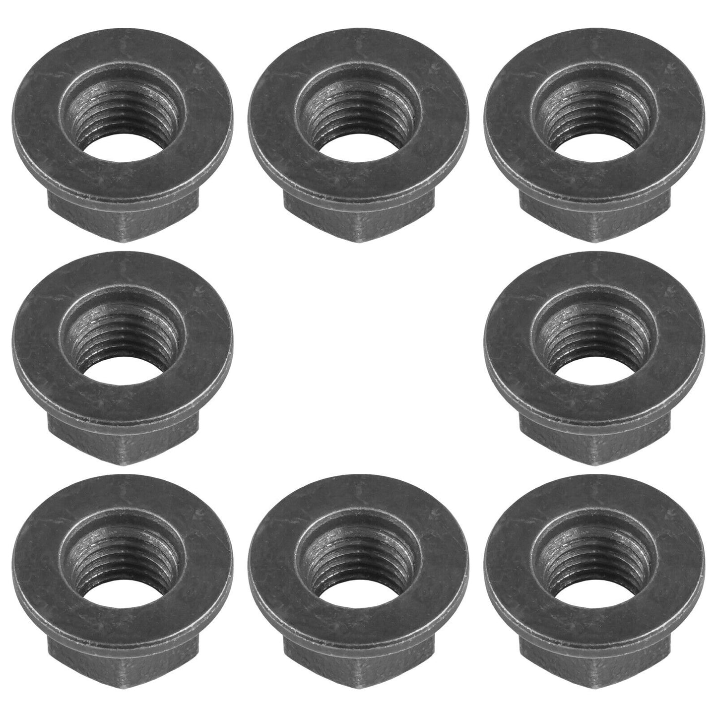 8x Front Wheel Hub Steel Nut for Yamaha 95704-10500-00 NEW OEM Replacement