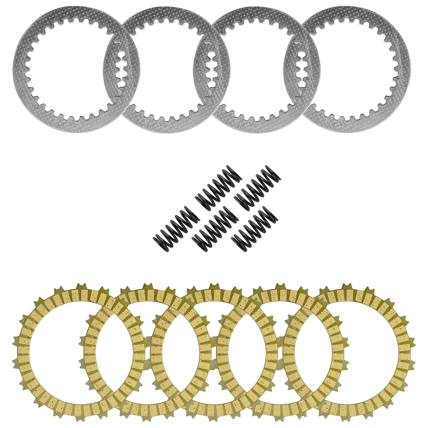 Clutch Friction w/ Steel Plates Springs Kit for Honda CBR250R CBR250RA 2011-2013