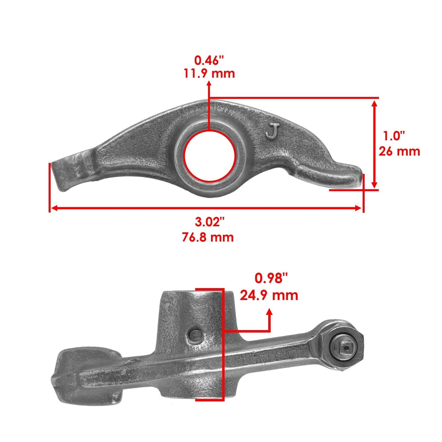 Camshaft and Valve Rocker Arms fits Honda CRF230F 2003 2004 2005 2006 - 2019