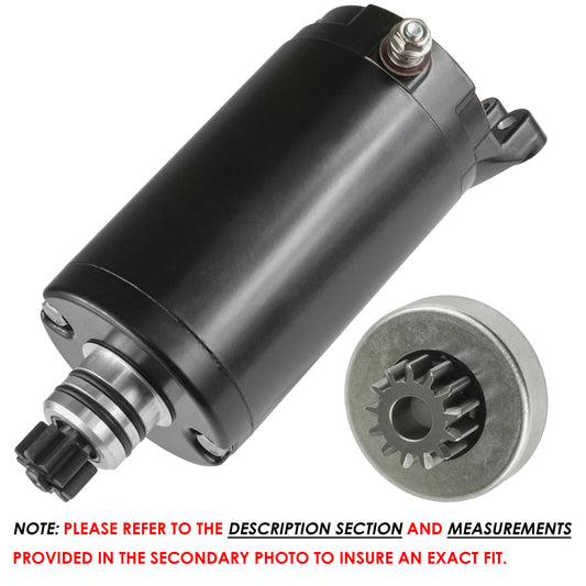 Starter & Drive Bendix for Seadoo RXT IS RXT-X 260 2010 2011 2012 2013 2014-2017