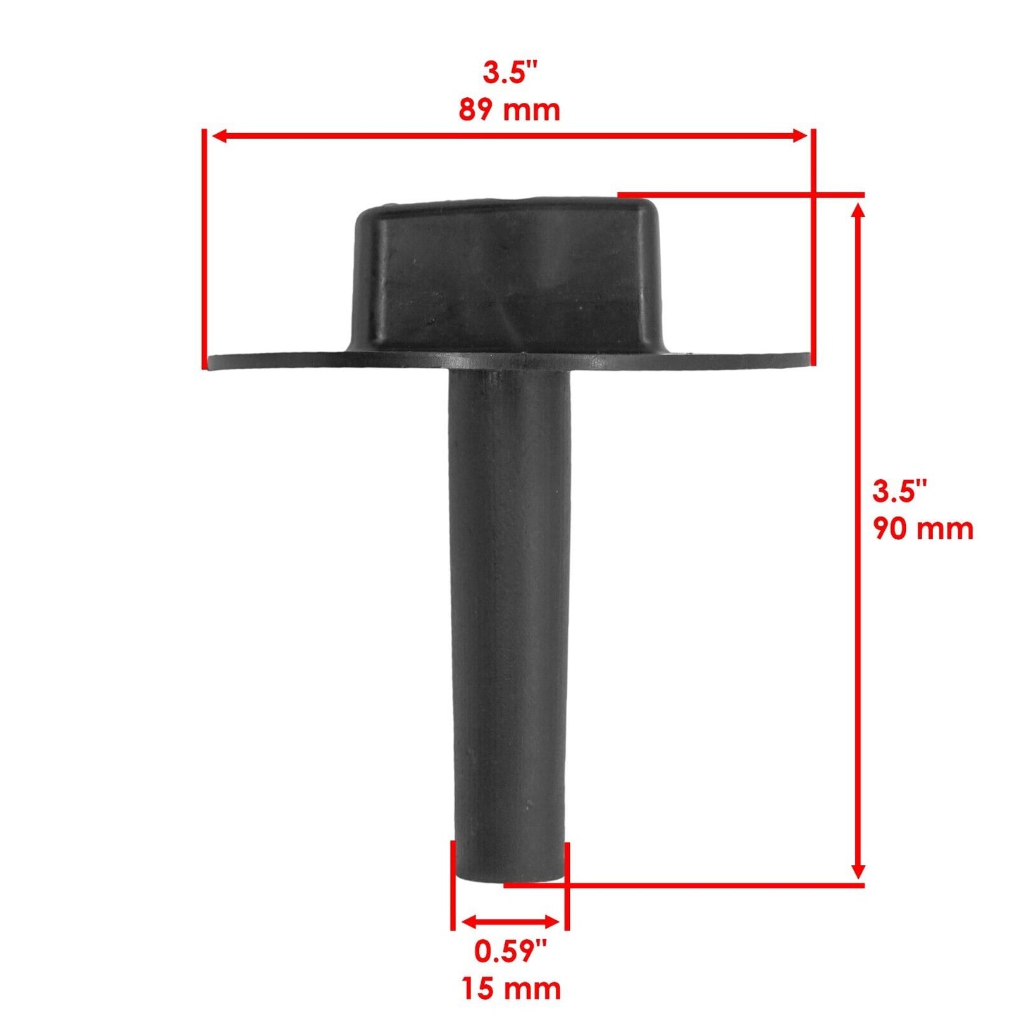 Caltric 16963-HM7-000ZC Petcock Lever For Honda Foreman 400 TRX400FW 1995-2003