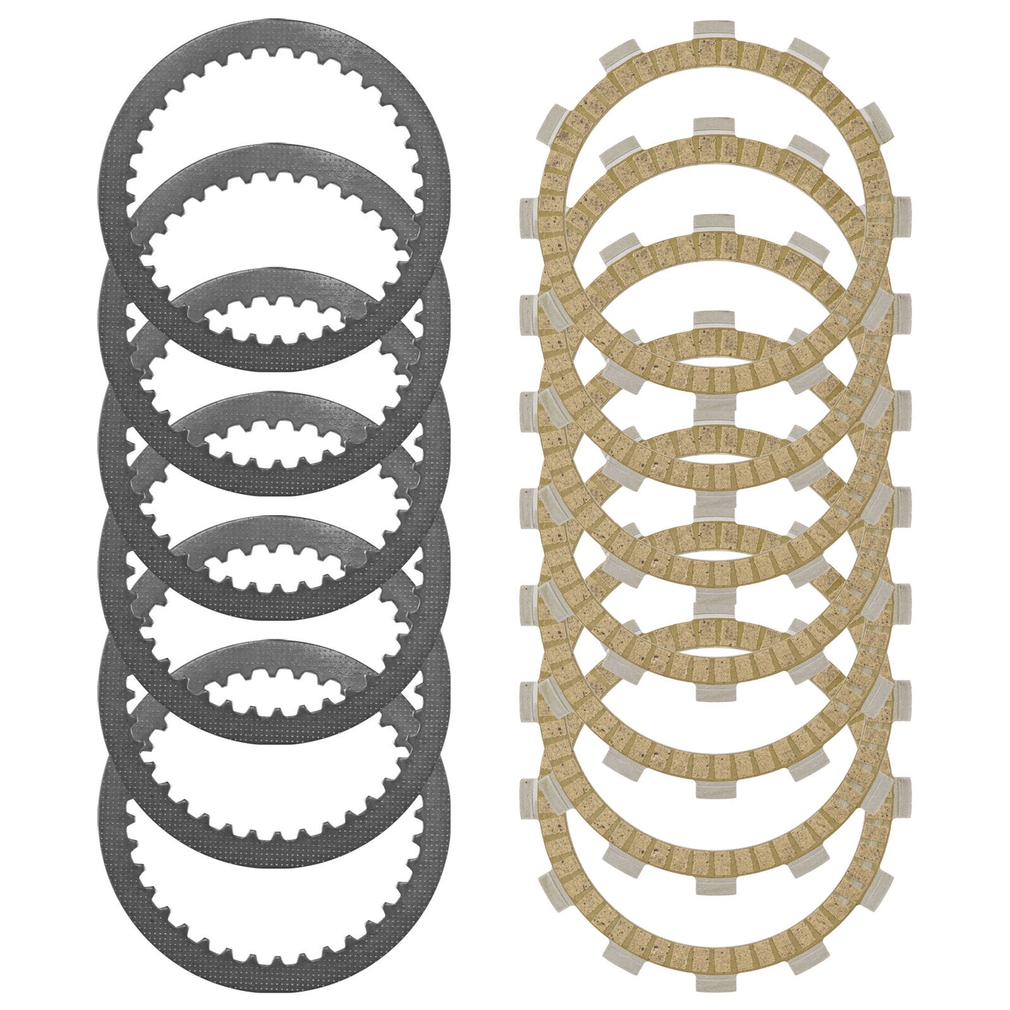 Caltric Clutch Friction And Steel Plates for Suzuki GV700GL Madura 700 1985