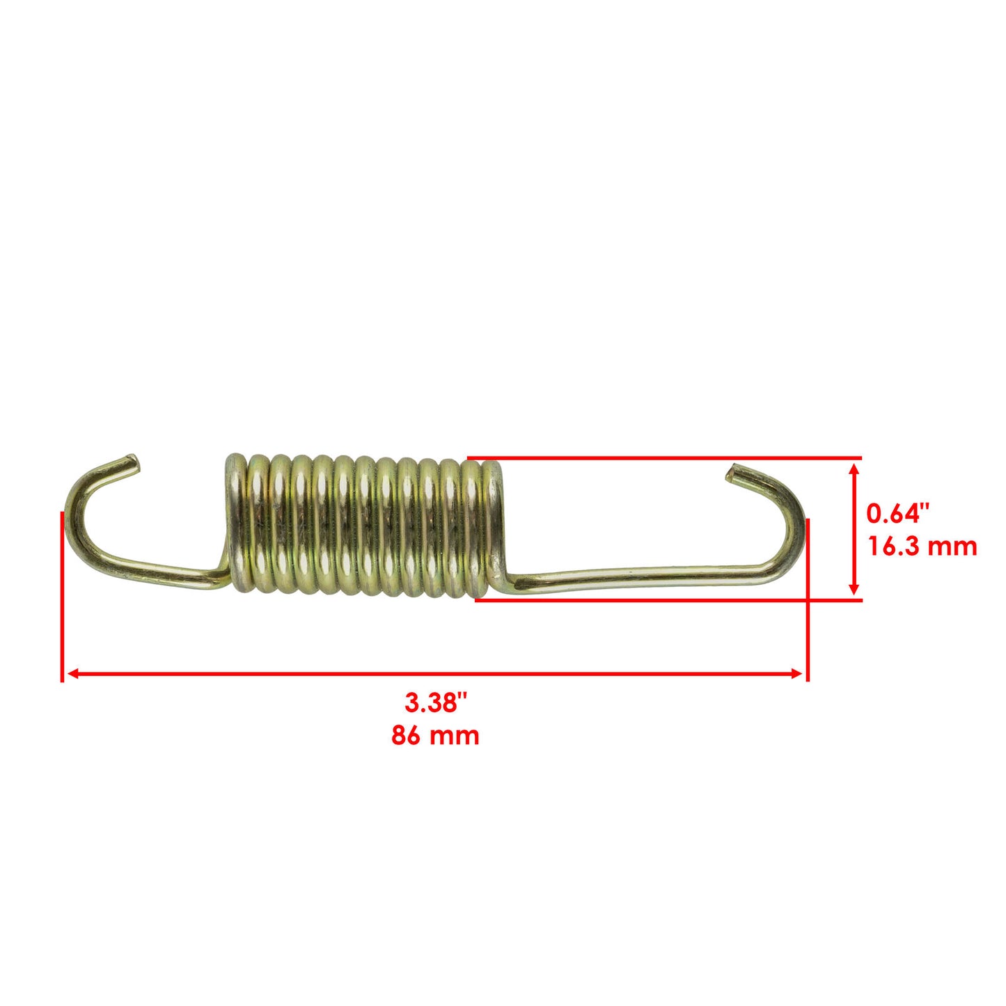 Exhaust Muffler External Spring For Polaris Sportsman 800 HO EFI 2008 2009